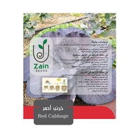 بذور كرنب احمر من زين سيدز  15 بذره جديده